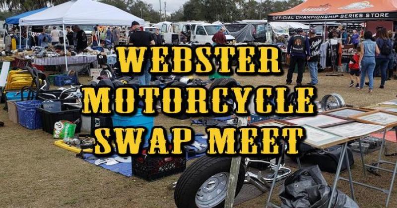 Webster Motorcycle Swap Meet - July