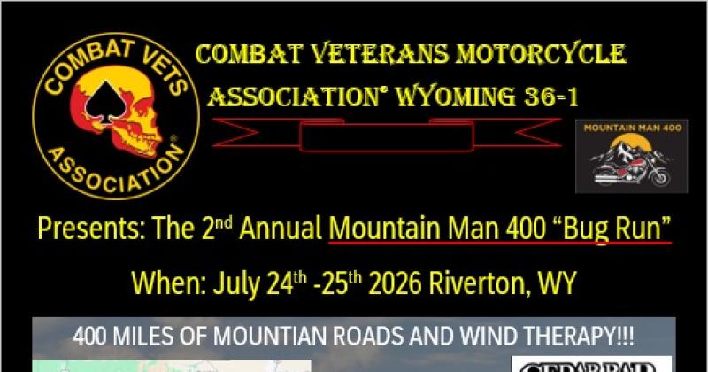 CVMA® WY 36-1 Mountain Man 400 Bug Run