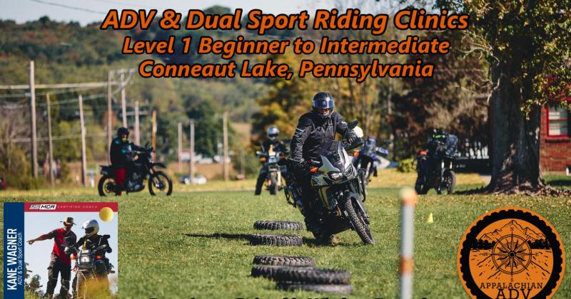 Level 1 Beginner to Intermediate ADV & Dual Sport Riding Clinic