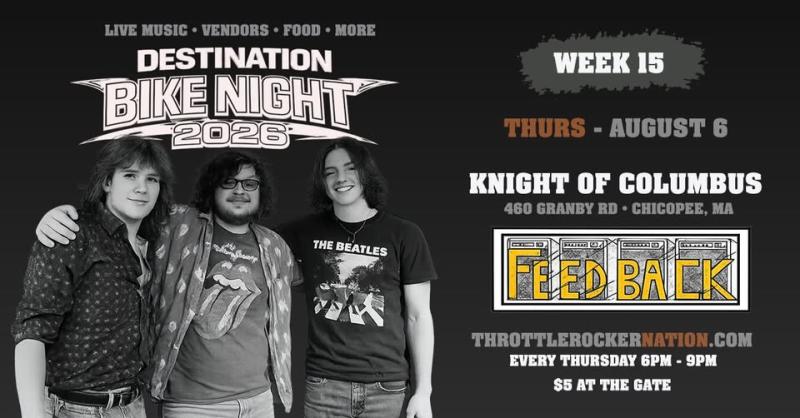 Destination Bike Night - Week 15 - Feedback