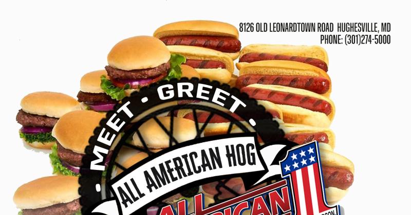 All American Harley Owners August Hos on the Grill