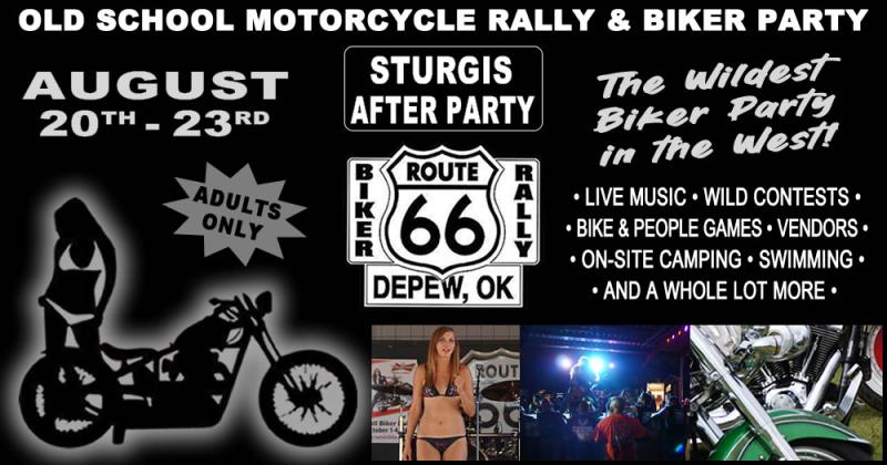 Route 66 Biker Rally - 2026 Sturgis After Party