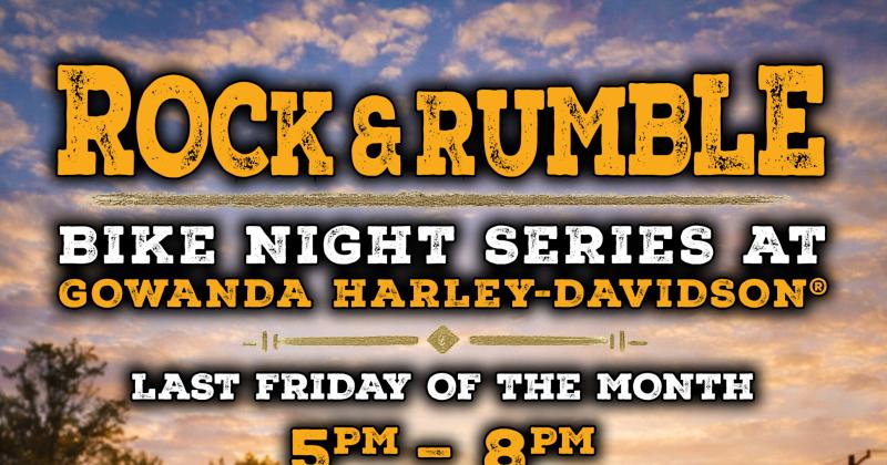 GHD's ROCK & RUMBLE August Bike Night