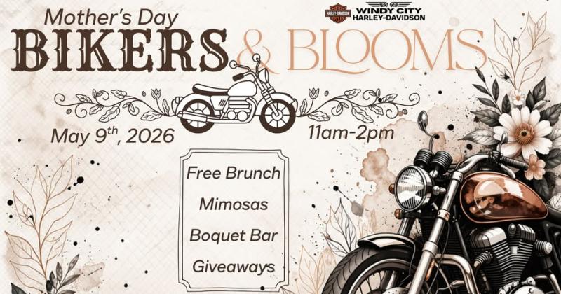 Mother's Day Bikers & Blooms at Windy City Harley-Davidson