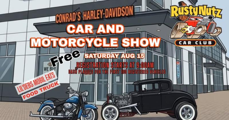 Conrad's Harley-Davidson Car and Motorcycle Show