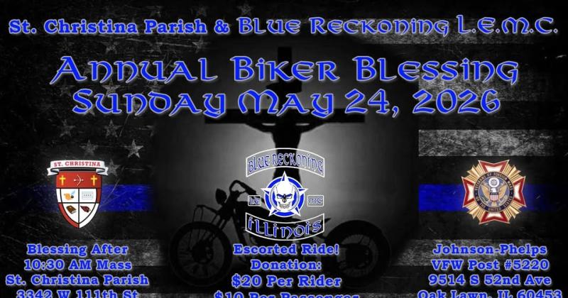 Blue Reckoning LEMC Annual Biker Blessing