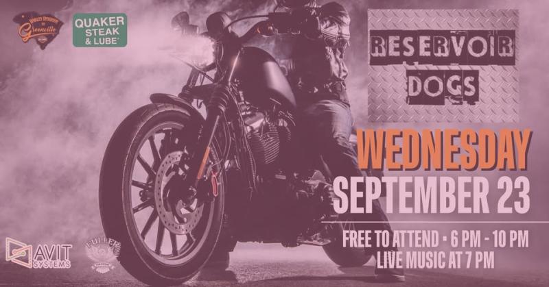 Bike Night W/ Reservoir Dogs (Pink OUT)