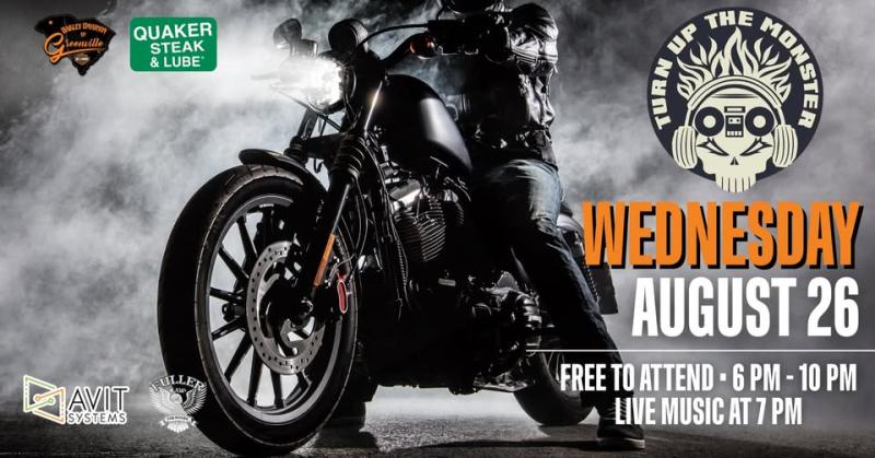 Bike Night W/ Turn Up The Monster at H-D of Greenville