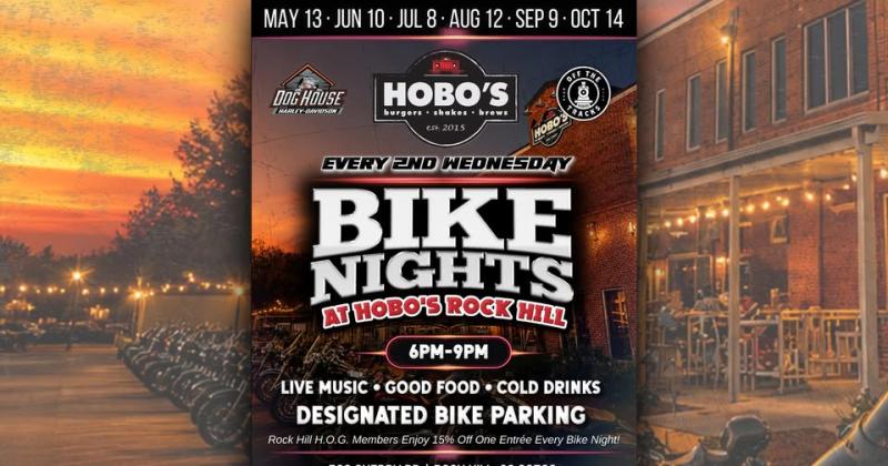 August Bike Night @ Hobo's Rock Hill