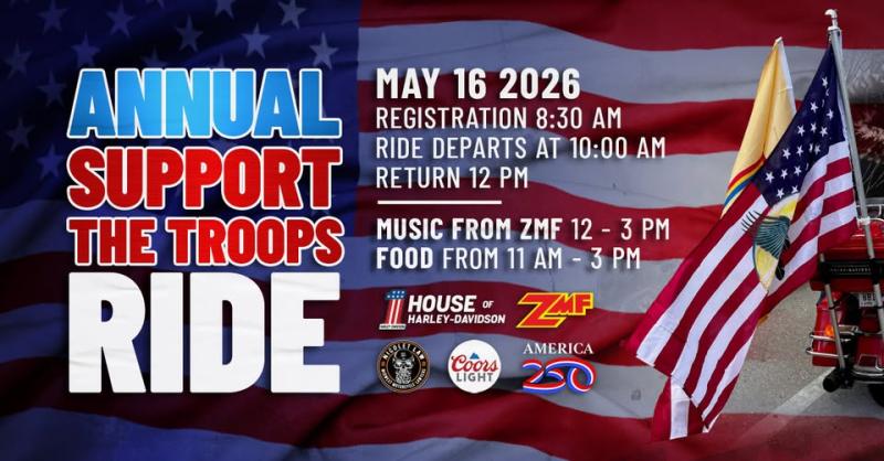 Annual Support the Troops Ride