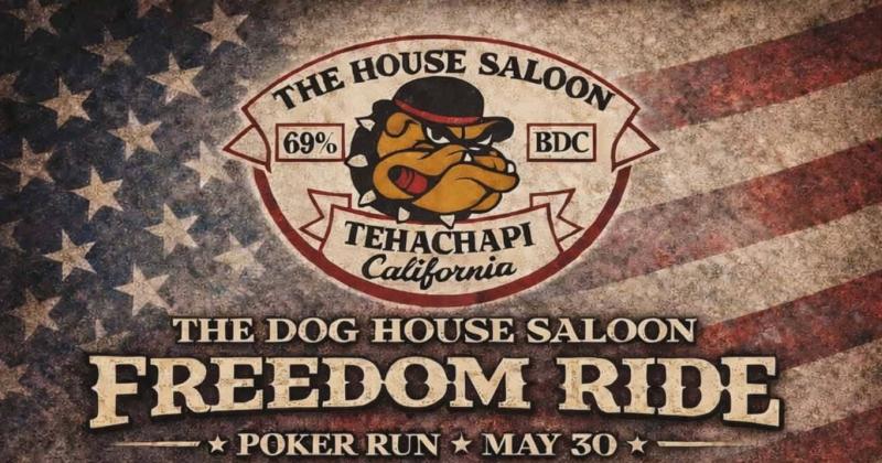 THE DOG HOUSE SALOON - FREEDOM RIDE - POKER RUN - 2026