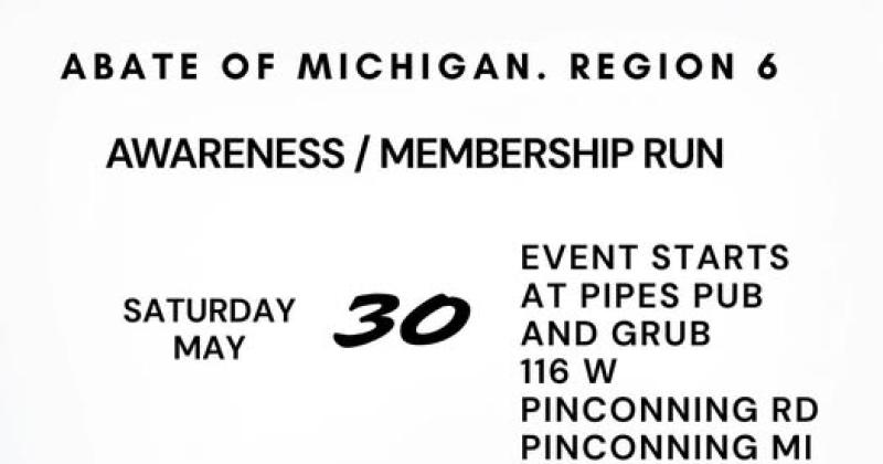 ABATE of MI Awareness / Membership Run