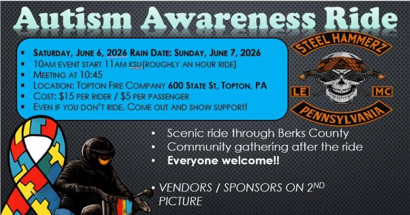 Autism Awareness Ride