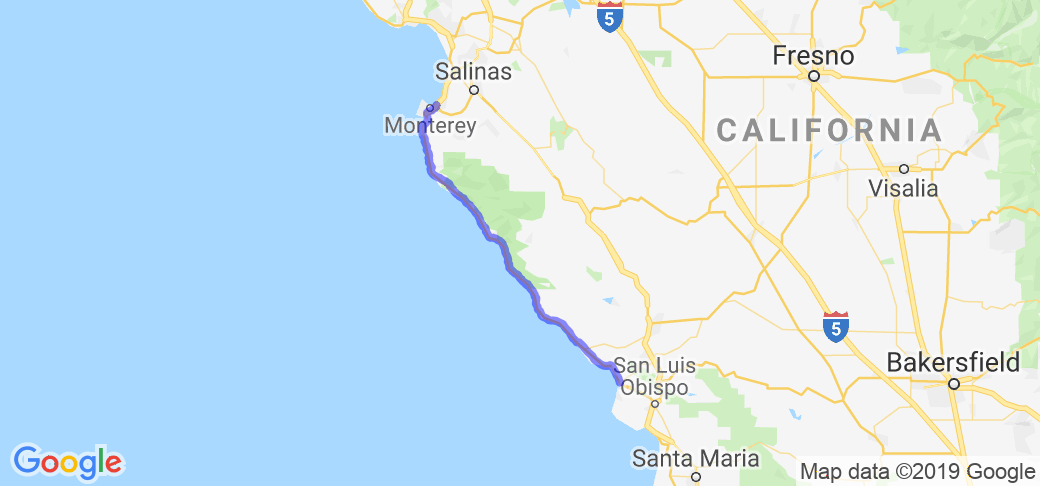 Pacific Coast Cruise